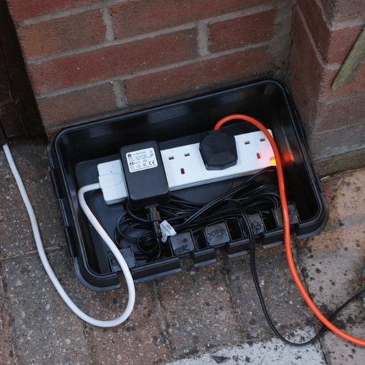 Waterdichte behuizing Dribox voor adapter en controller