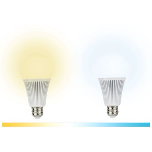 WIFI LED lamp RGBW 9W E27 fitting voordeelset van 3