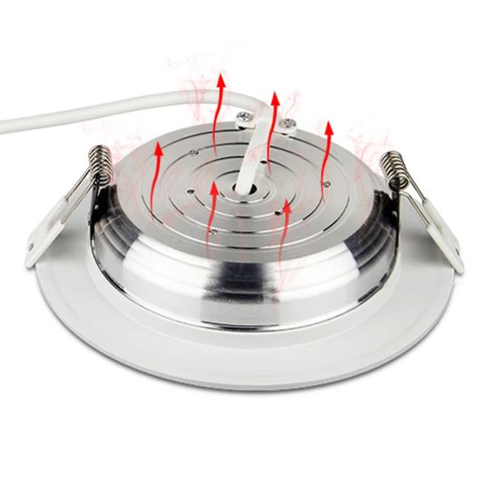 WIFI LED RGBWW inbouwspot downlight 9 Watt