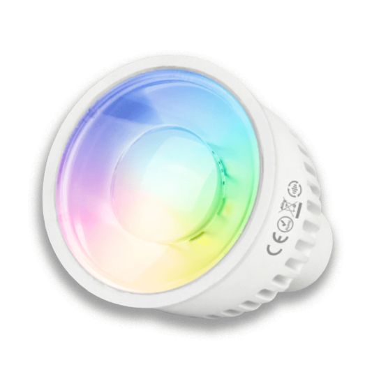 WIFI LED spot RGBW 5 Watt GU10 fitting