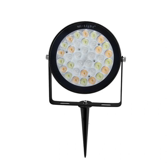 1-4 RGBWW Wifi LED Tuinspots set met afstandsbediening 25 watt