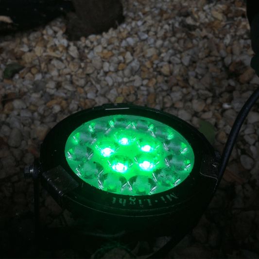 Wifi LED Tuinspot met RGBWW kleuren 9 watt