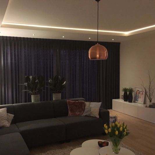 Woonkamer plafond verlichting set 9 meter