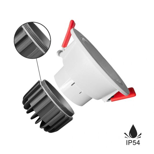 Zigbee 3.0 LED downlight Pro RGBWW inbouwspot - 6 Watt