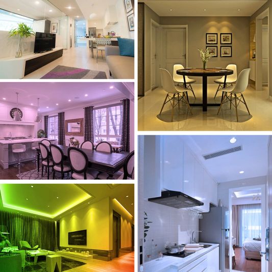 Zigbee 3.0 LED downlight Pro RGBWW inbouwspot - 6 Watt