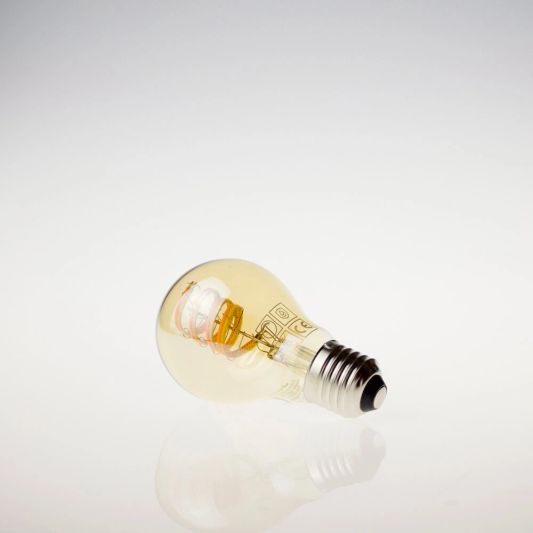 Zigbee E27 spiraal filament lamp Dual White A60 amberkleurig - voordeelset van 6