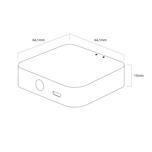 Zigbee hub voor slimme apparaten - Werkt met de Smart Life app