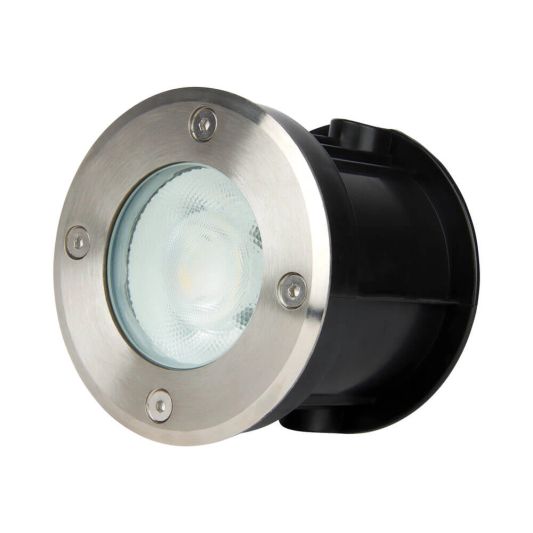 Zigbee inbouw grondspot voor buiten 6W - Alle kleuren en wittinten - Rond