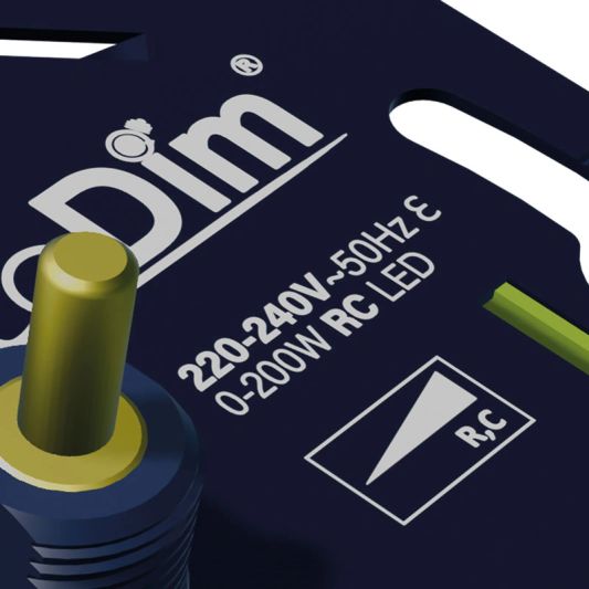 Zigbee led dimmer van EcoDim - Basic - 0-200W fase afsnijding