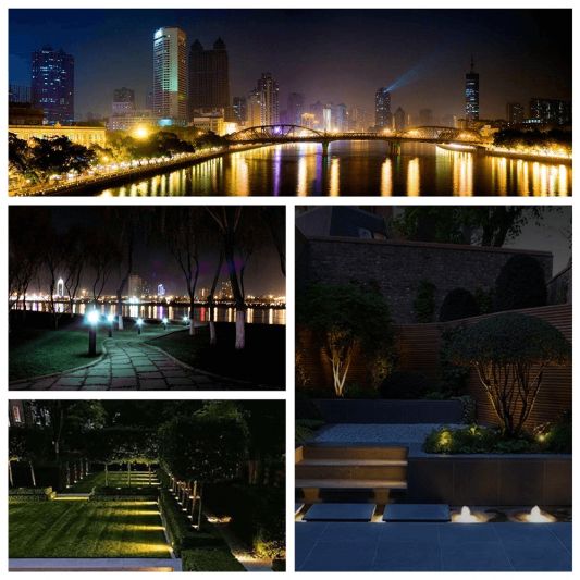 Zigbee RGBWW led Schijnwerper/ bouwlamp 10 Watt IP65