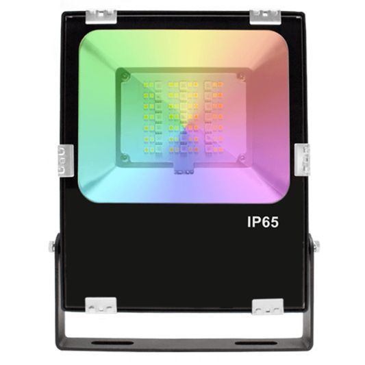 Zigbee RGBWW led Schijnwerper/ bouwlamp 30 Watt IP65