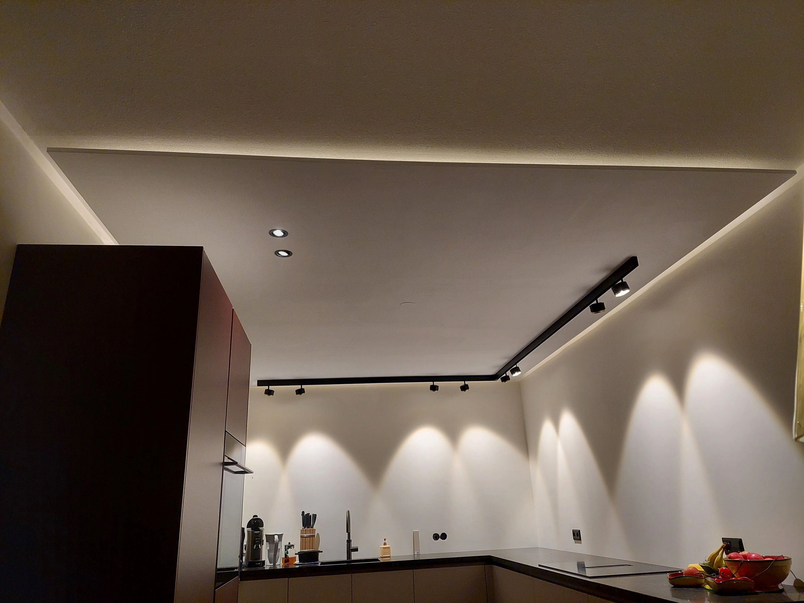 16 meter Warm Wit led strip COB met 600 leds per meter - complete set