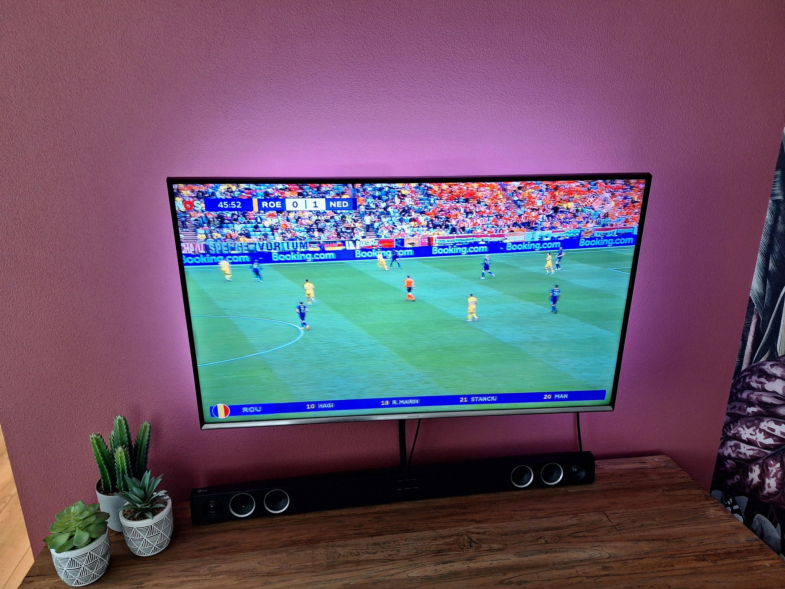 TV led strip set met 3 RGB strips voor TV’s > 60 inch