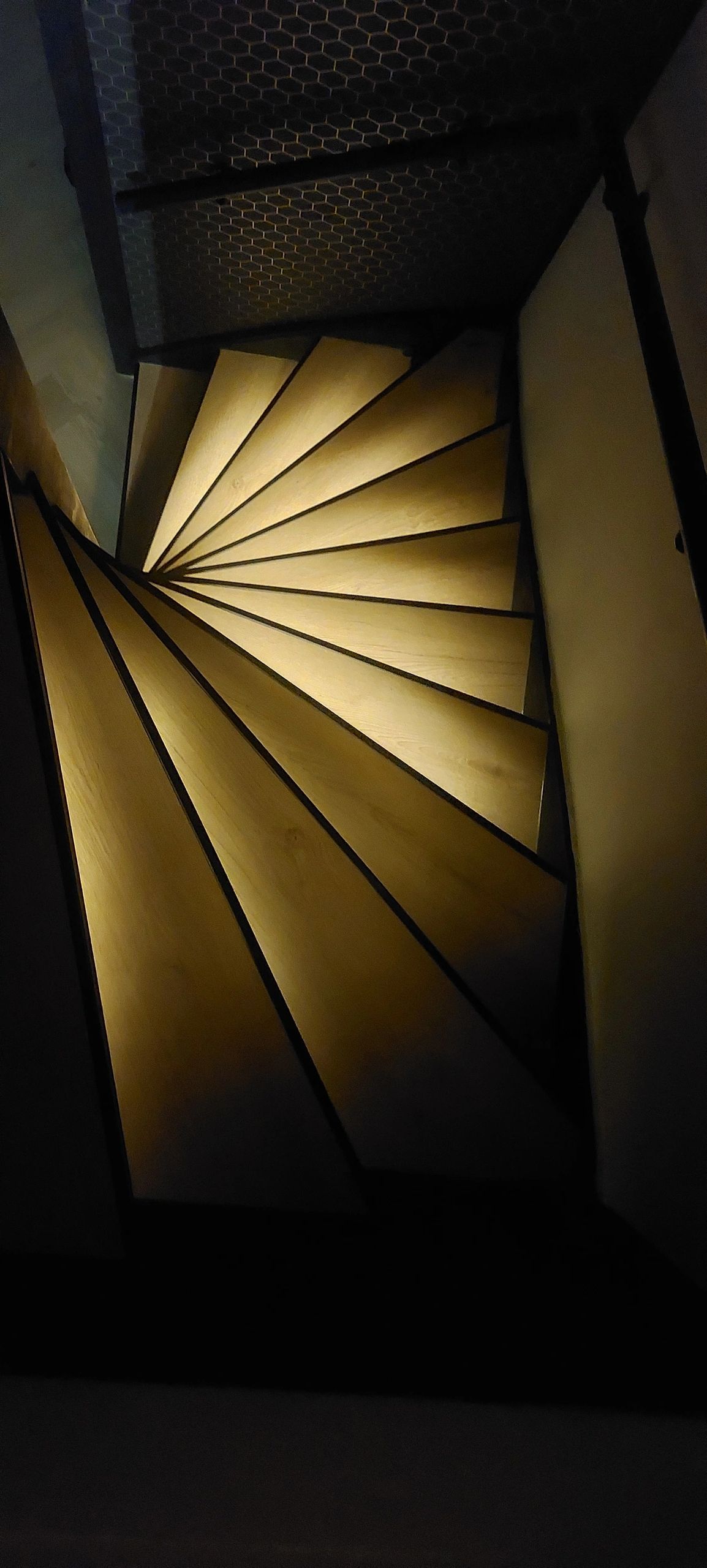 Trapverlichting COB led strip Warm Wit complete set 50 CM