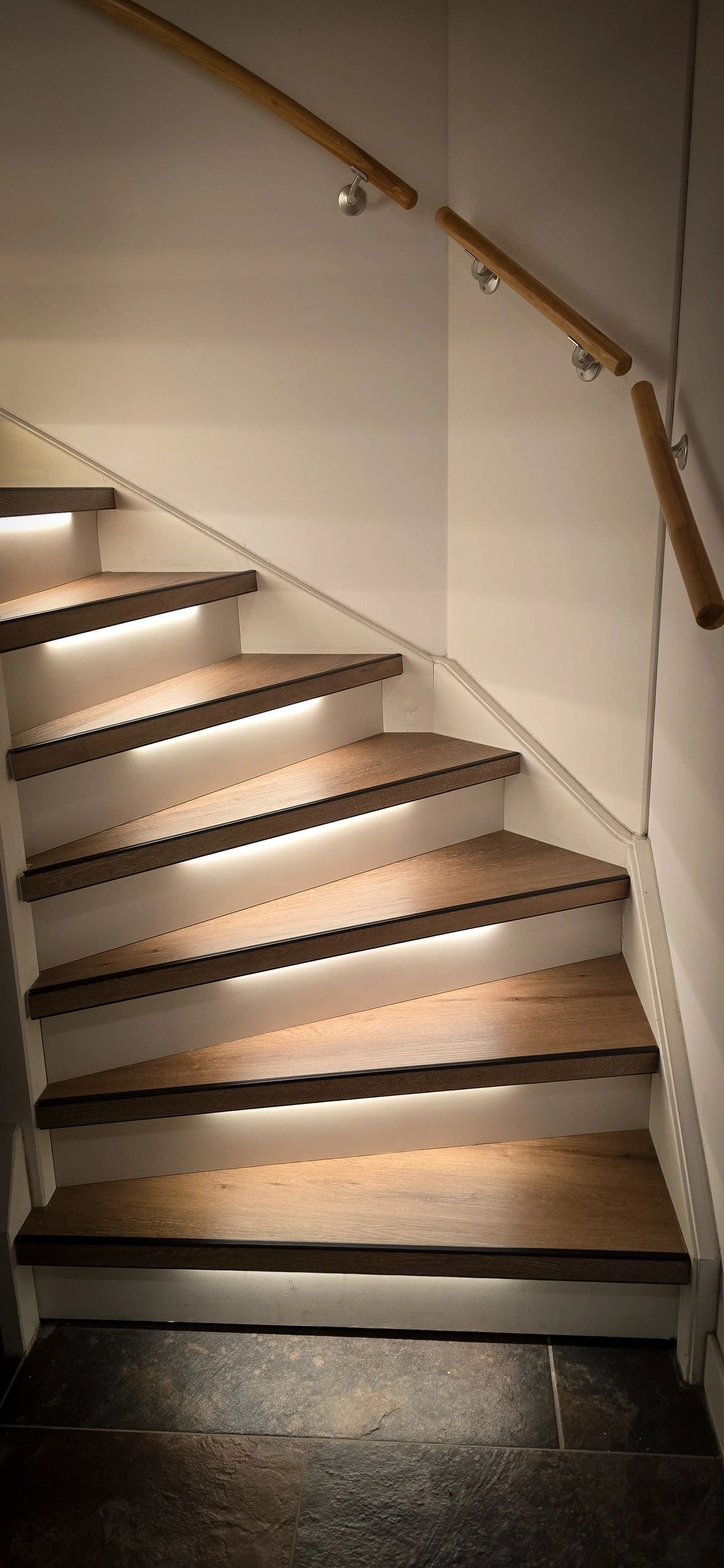 Trapverlichting COB led strip Warm Wit complete set 50 CM