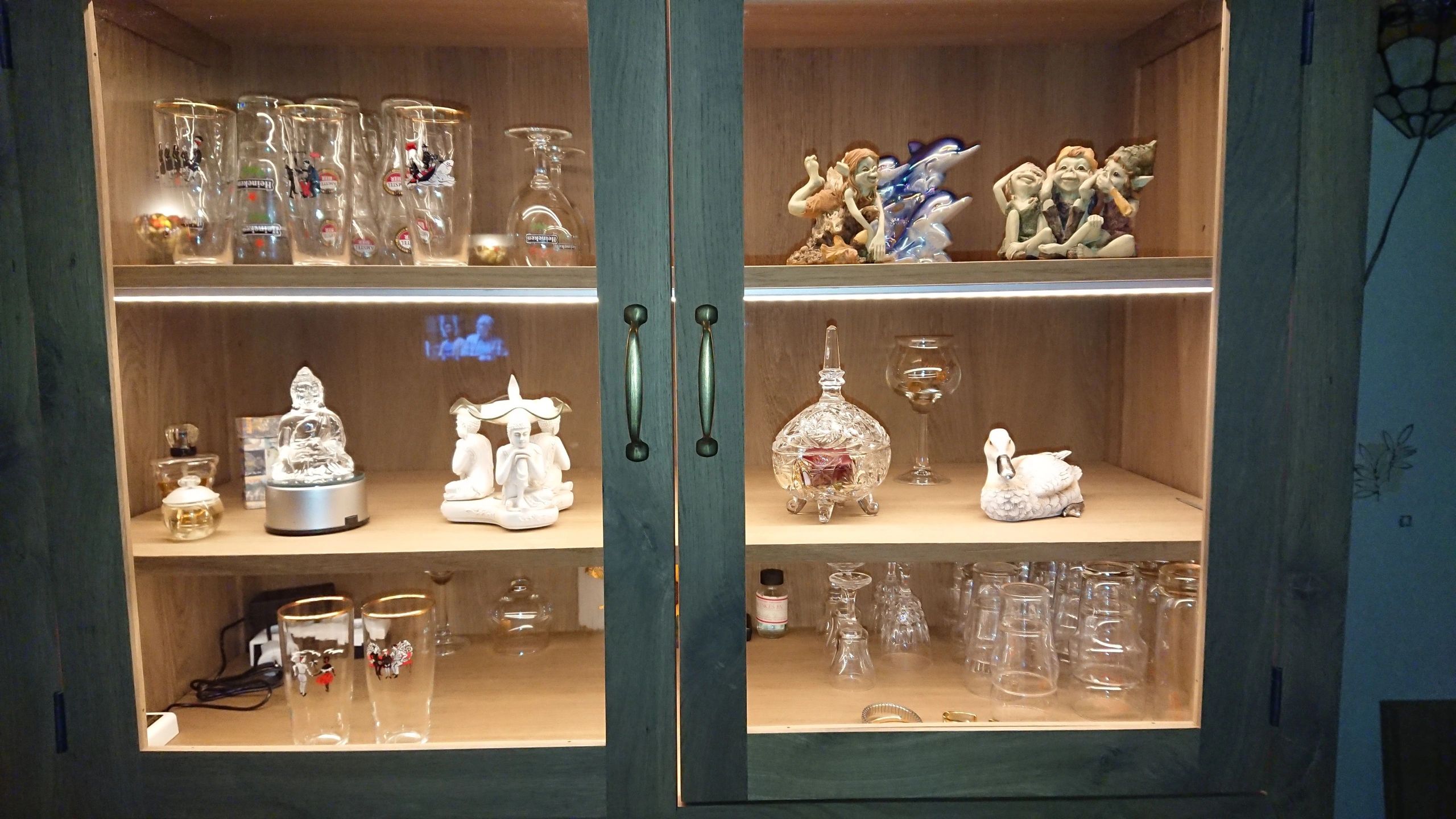 Aluminium ledstrip profiel opbouw 1M - 7 mm hoog - compleet met afdekkap