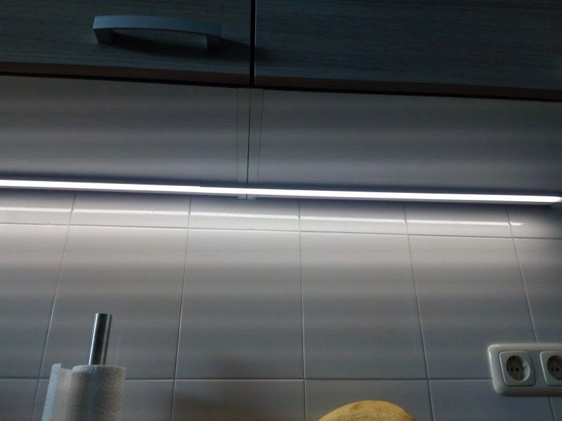 Led strip profiel inbouw Laag model - compleet inclusief afdekkap 1 meter 7 mm