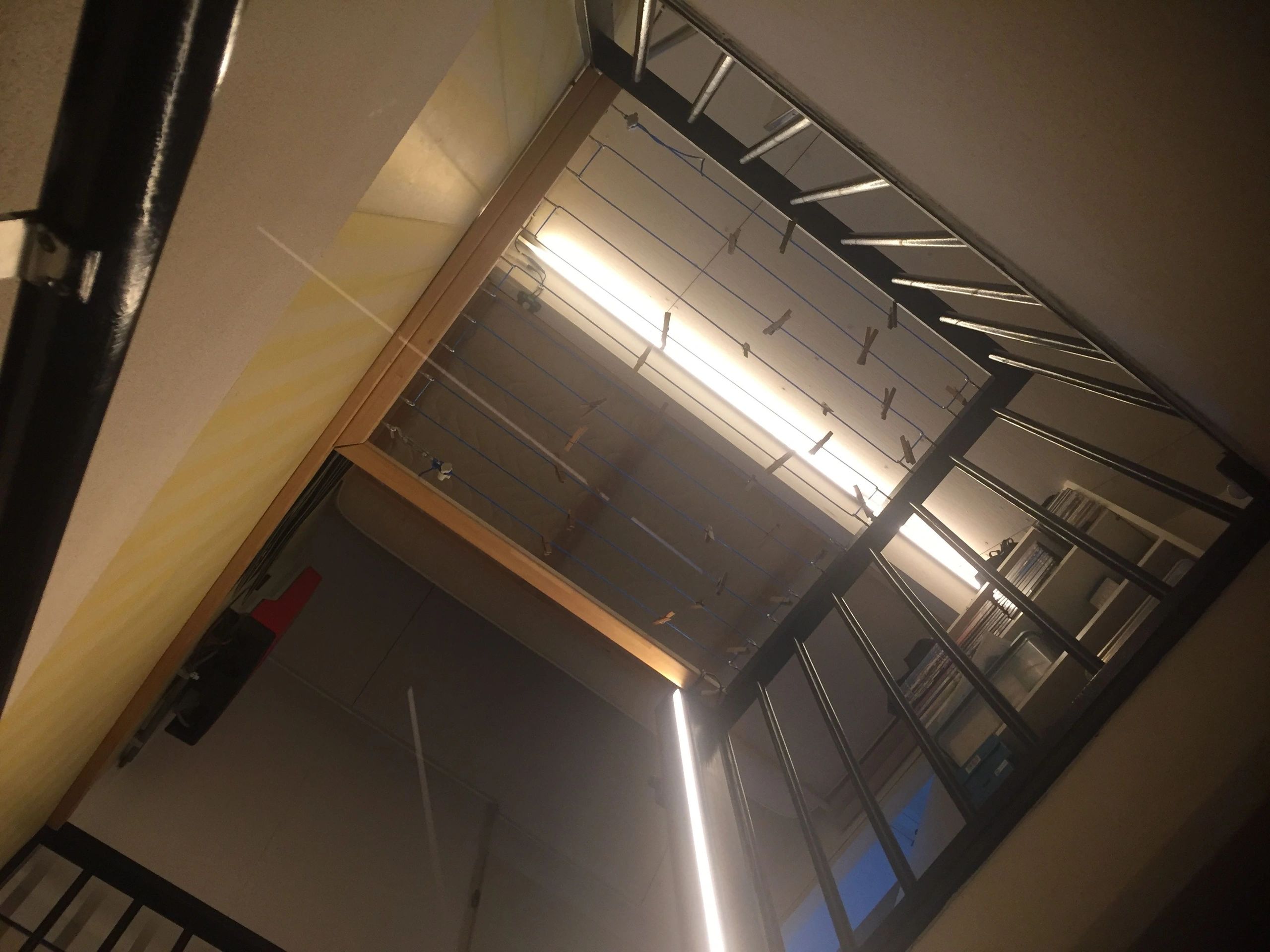 Bedverlichting 2 zijden complete set 2 meter LED strip warm wit met bewegingssensor