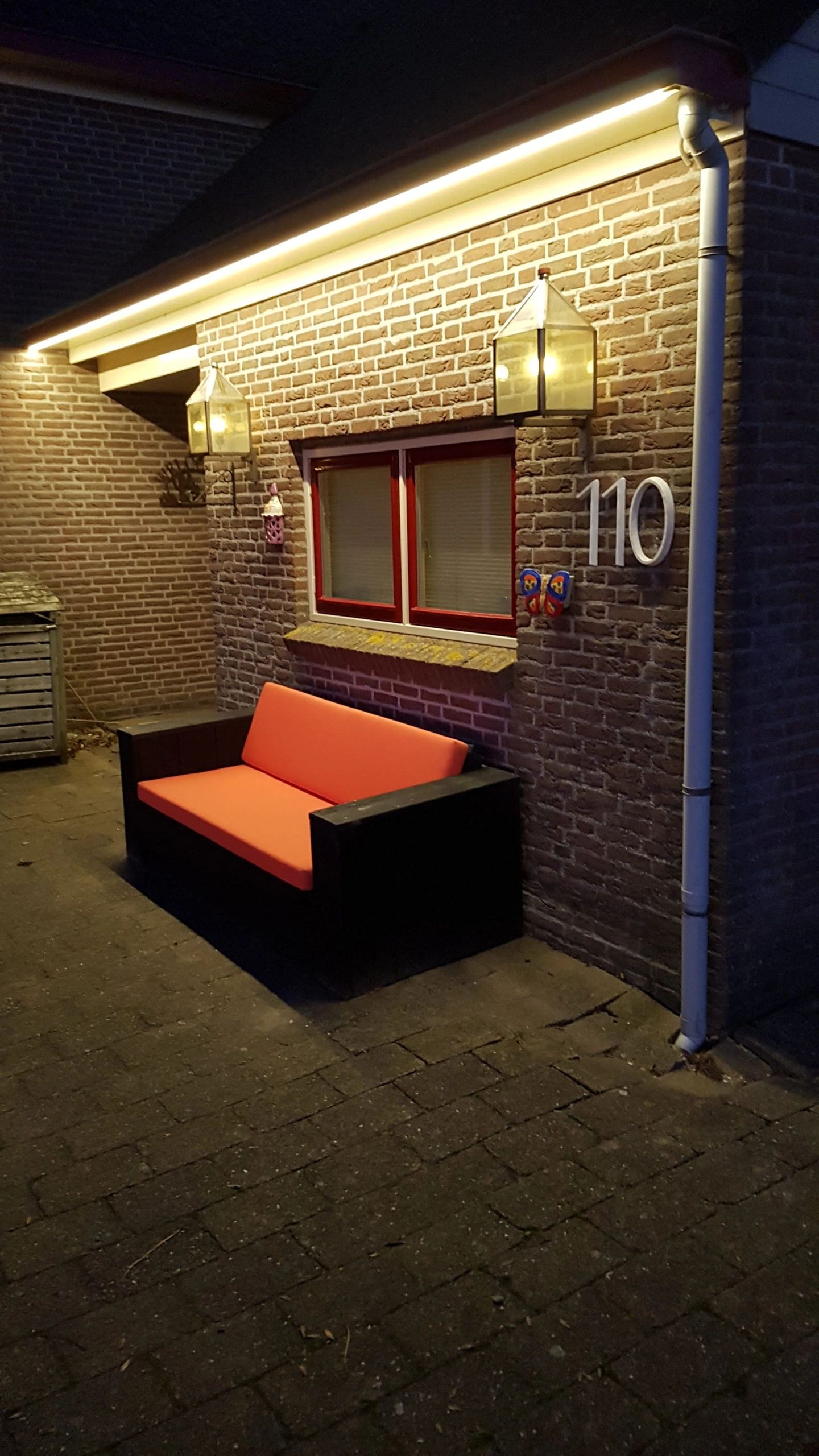 Ledstrip profiel opbouw Laag model - compleet met afdekkap 1,5 meter 7 mm hoog