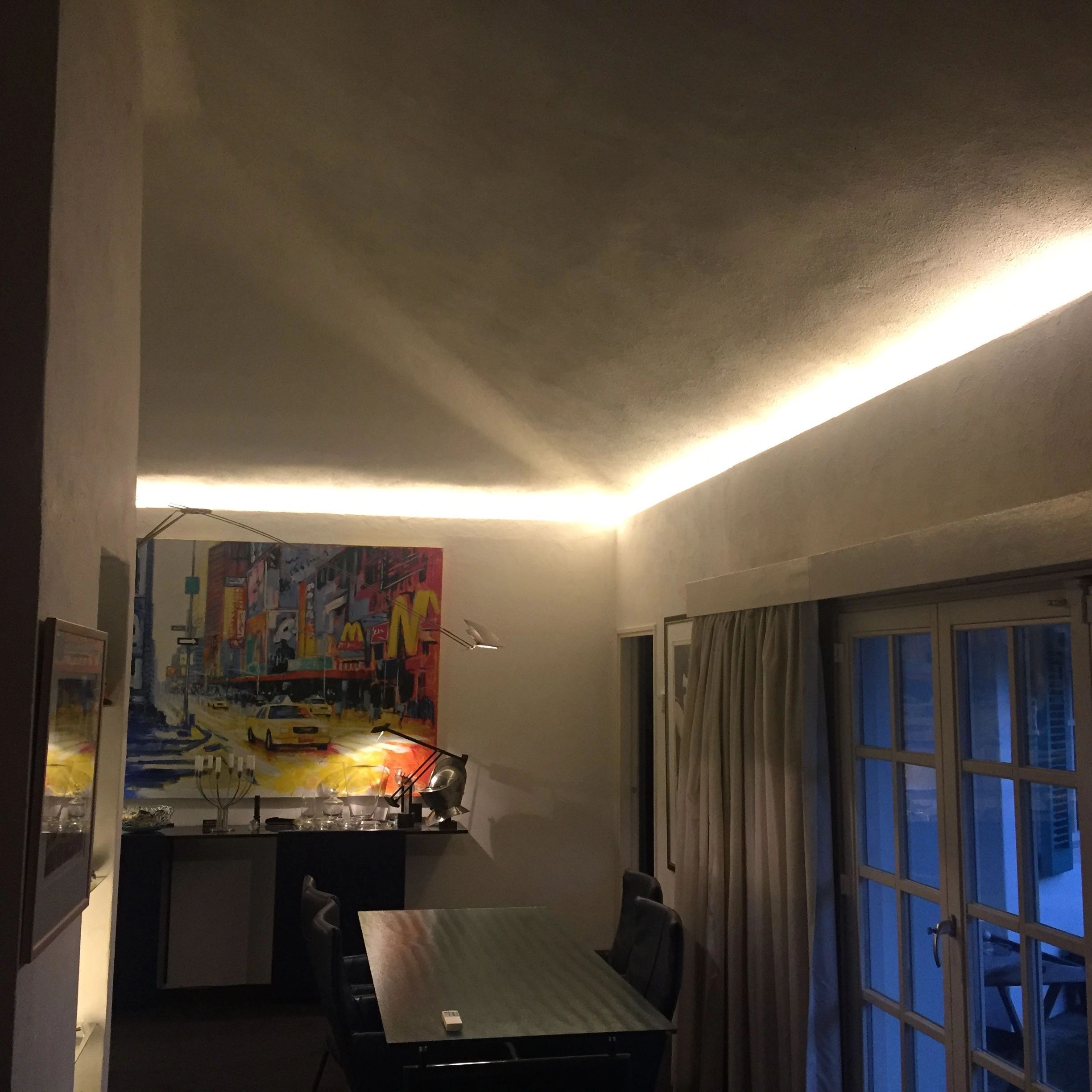 40 meter warm wit - Complete set Basic  - 128 leds p/m