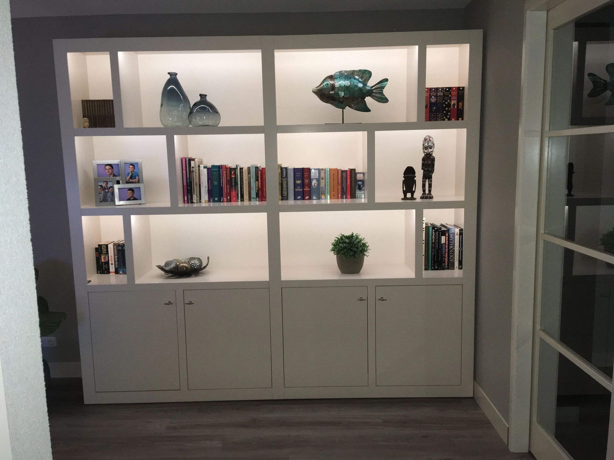 Ledstrip profiel hoek Slim line - compleet inclusief afdekkap 1 meter