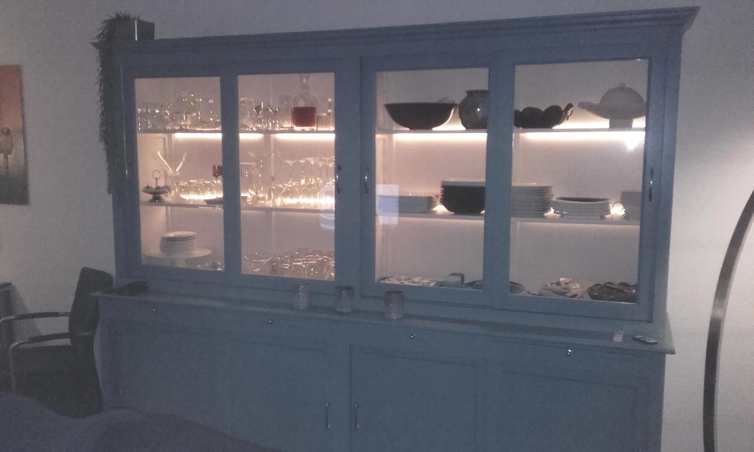 Led strip op batterij Warm wit of Helder wit complete set 4 meter