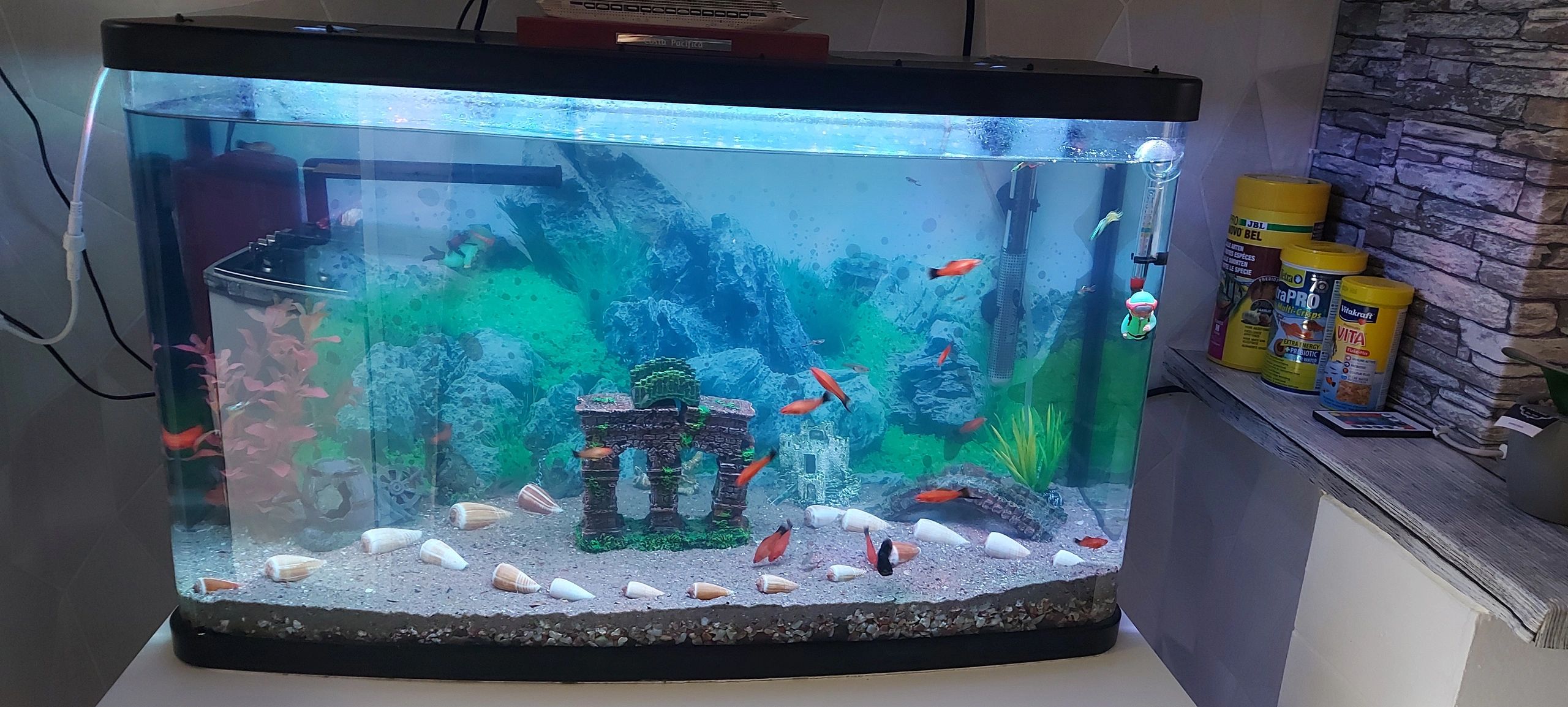 10 t/m 50 cm - RGB complete set aquarium led strip