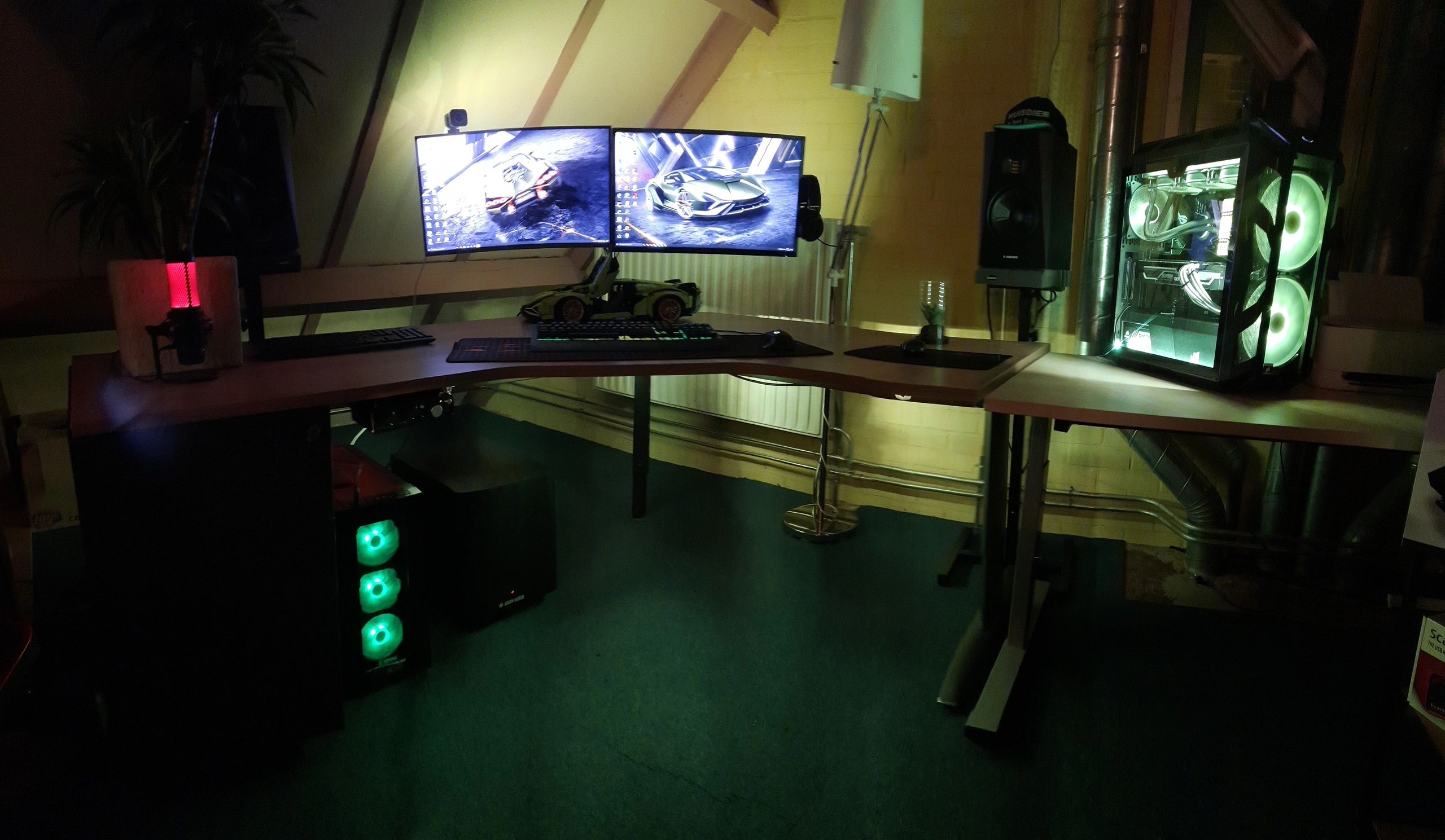 PC led strip set 1 meter RGB Premium