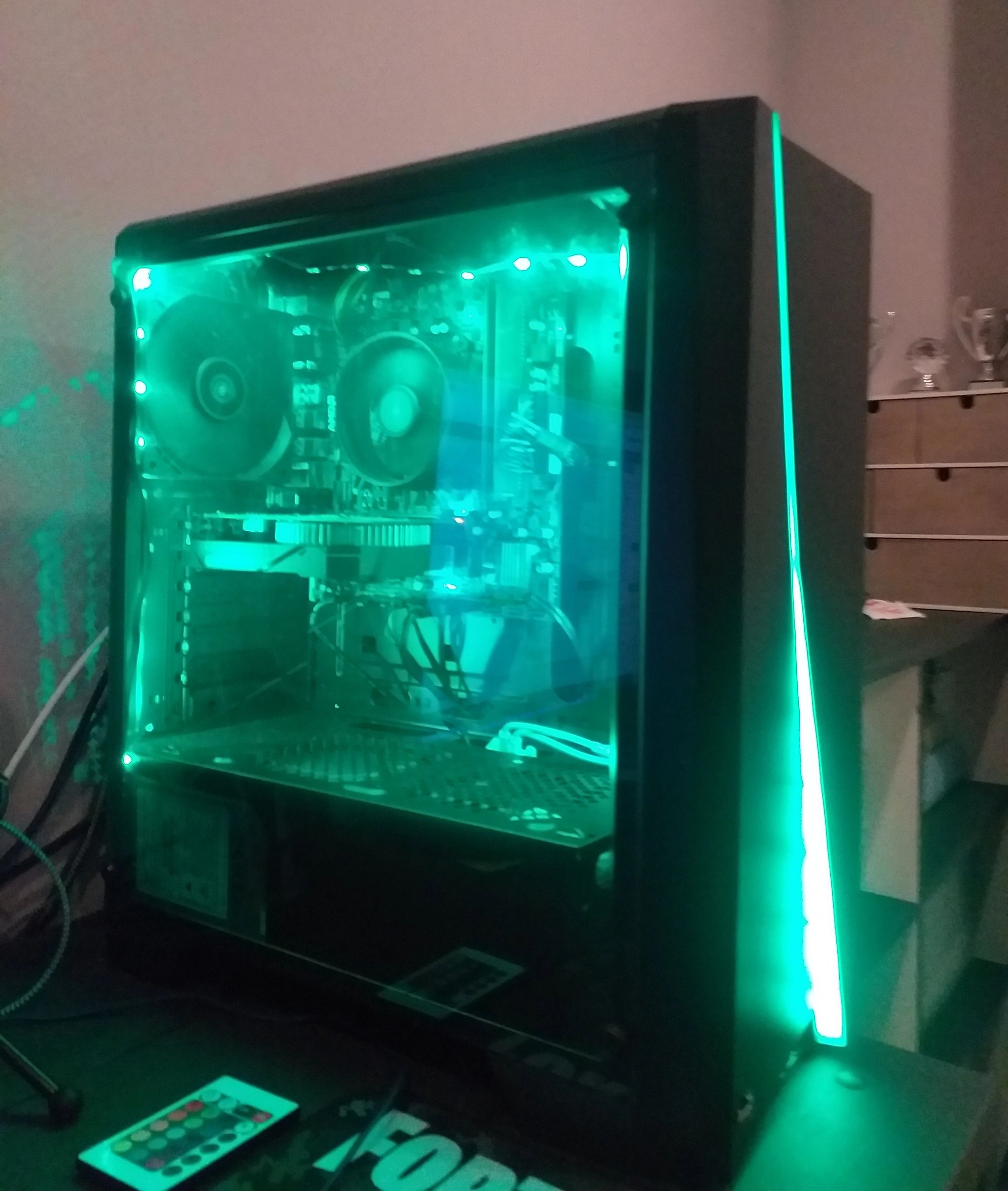 PC led strip set 1 meter RGB Premium