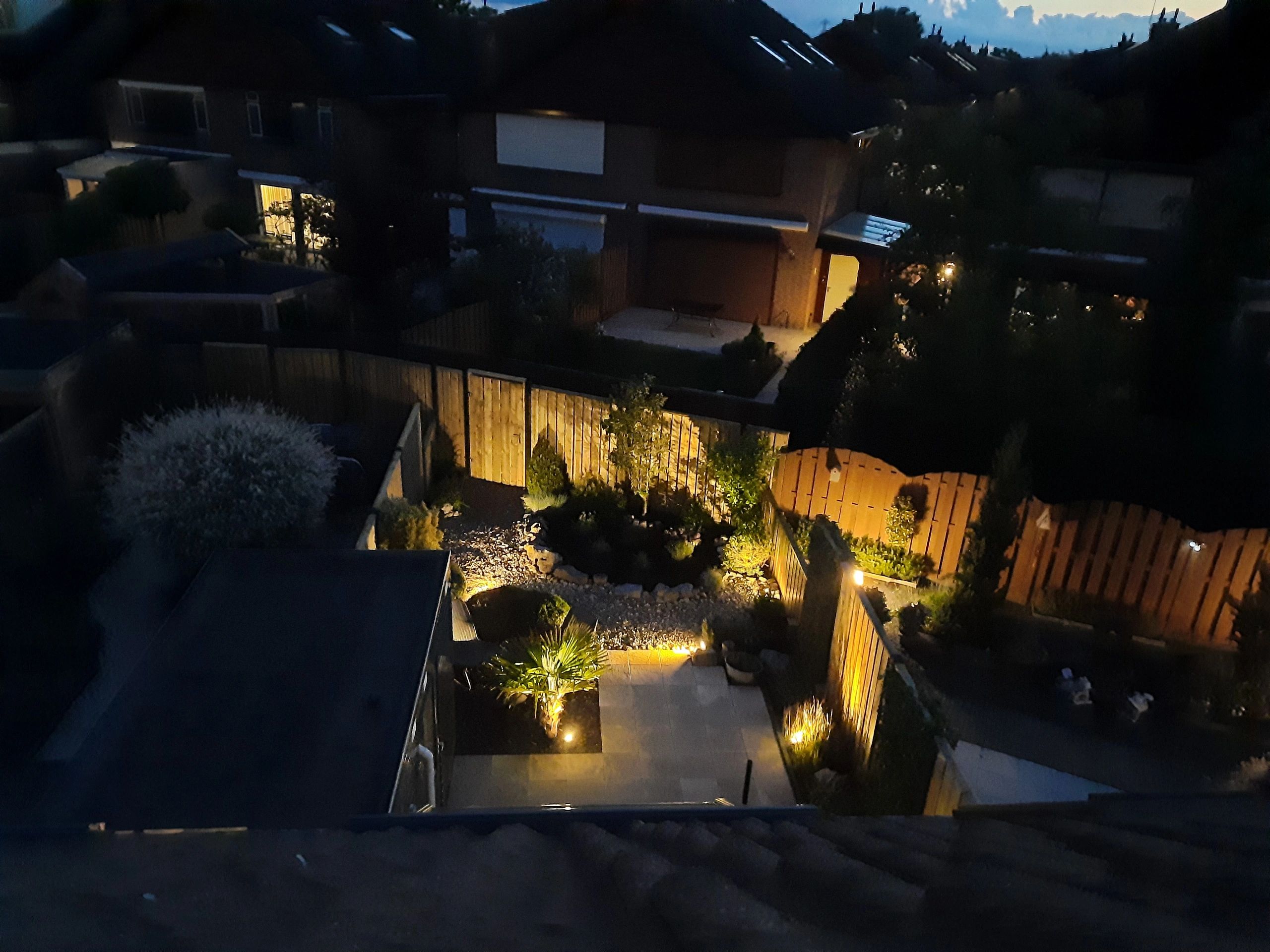 Wifi LED Tuinspot met RGBWW kleuren 6 watt