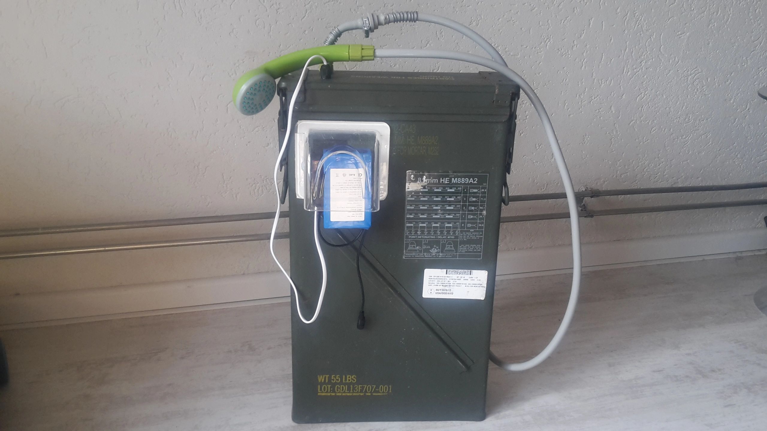 Led strip accu/batterij 12V met oplader