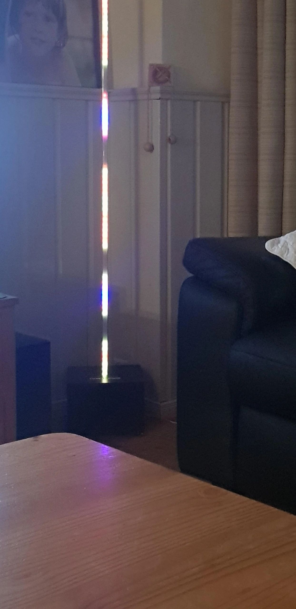 Aluminium ledstrip profiel opbouw 2M - 7 mm hoog - compleet met afdekkap