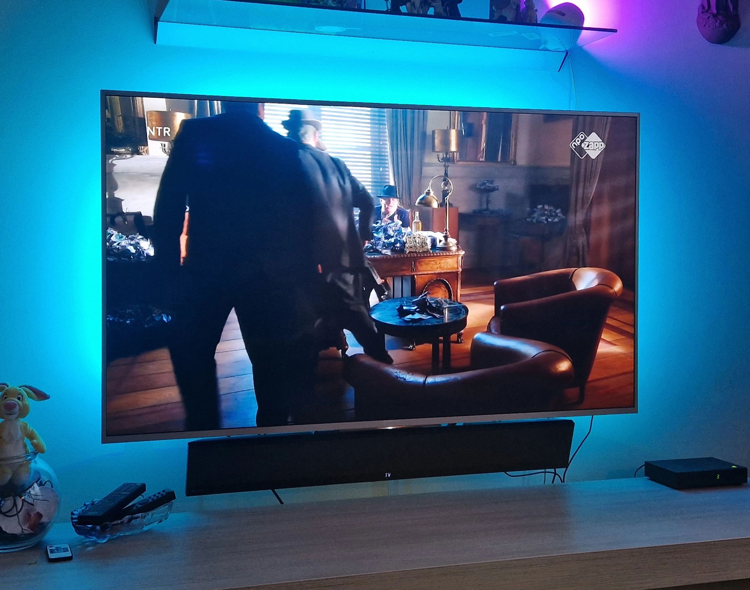 TV led strip set met 3 RGB strips voor TV’s > 60 inch