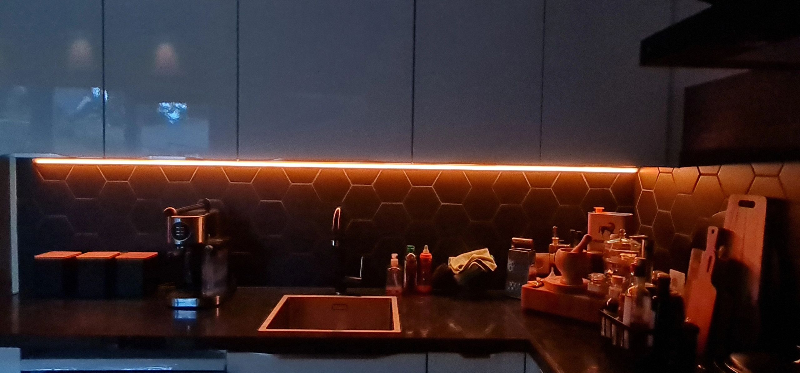 18 meter complete set RGBWW led strip met Zigbee controller