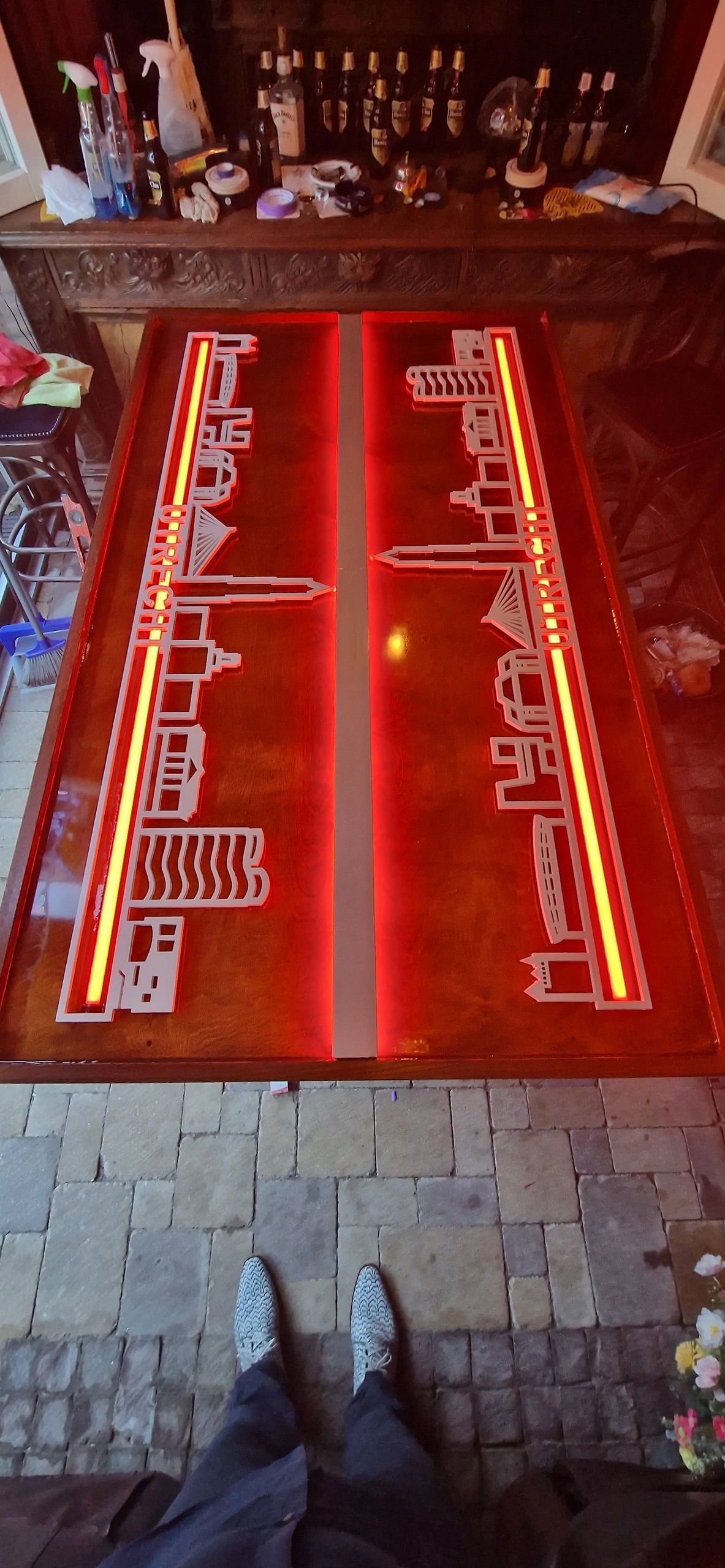 7 meter RGB led strip COB met 840 leds p/m - complete set
