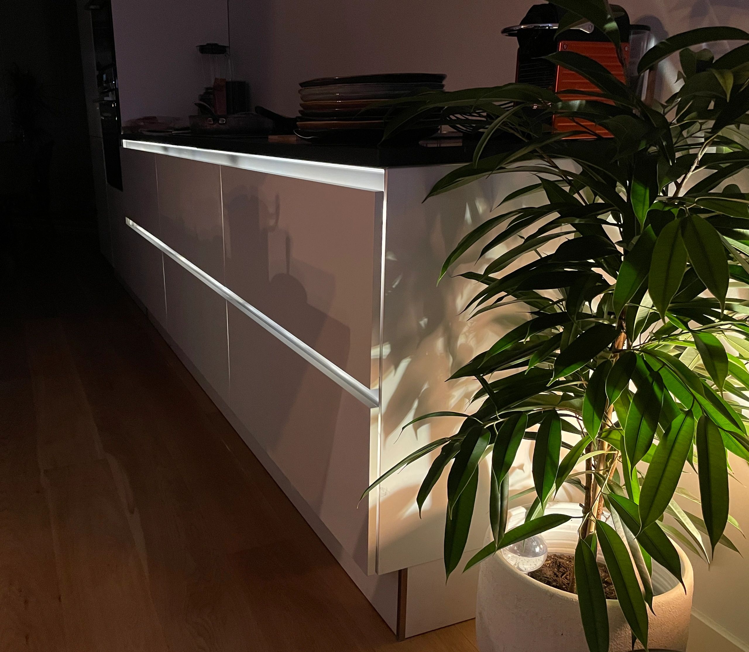 Ledstrip 5 meter warm wit Basic - losse strip met 128 leds per meter