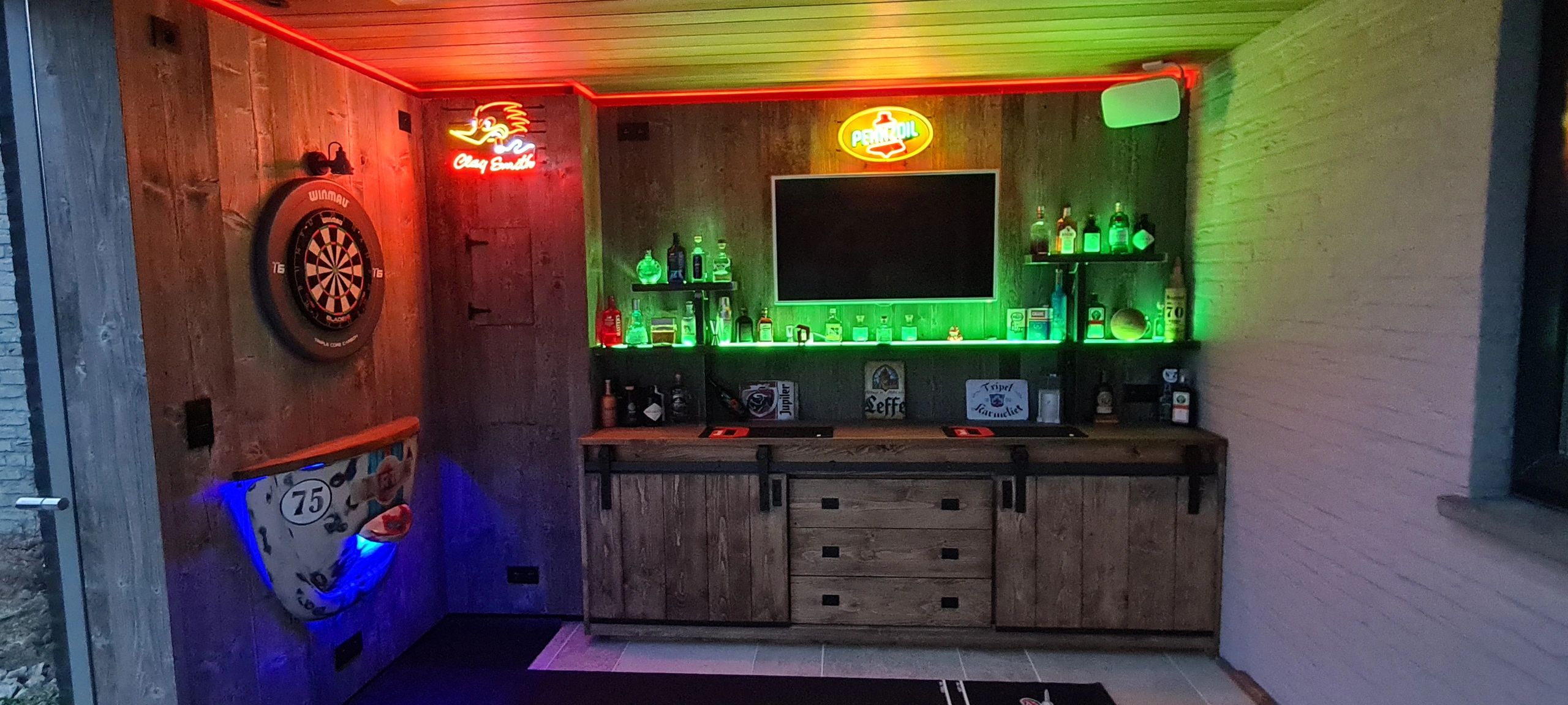 6 meter RGBWW led strip Pro met 576 leds - losse strip