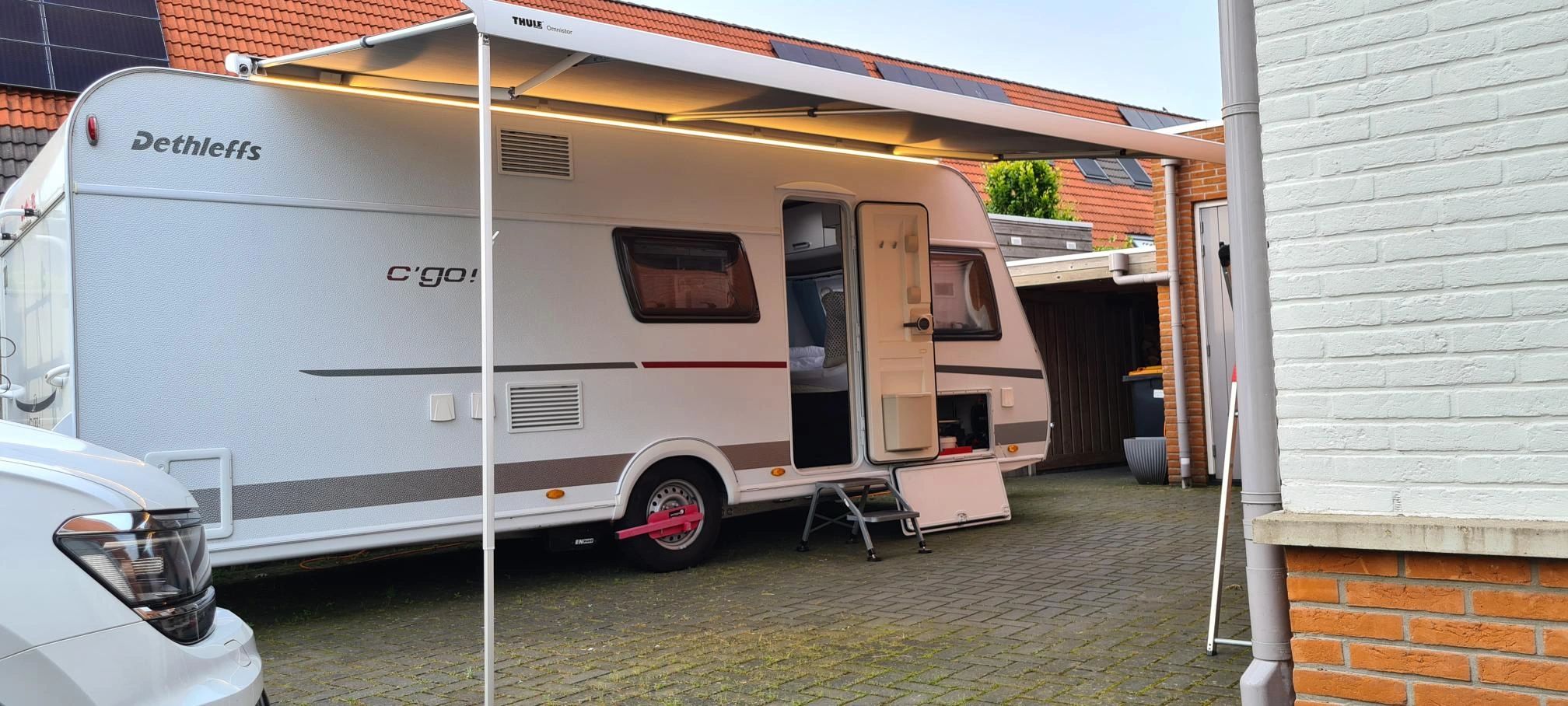 1 meter led strip Warm Wit Pro - complete set