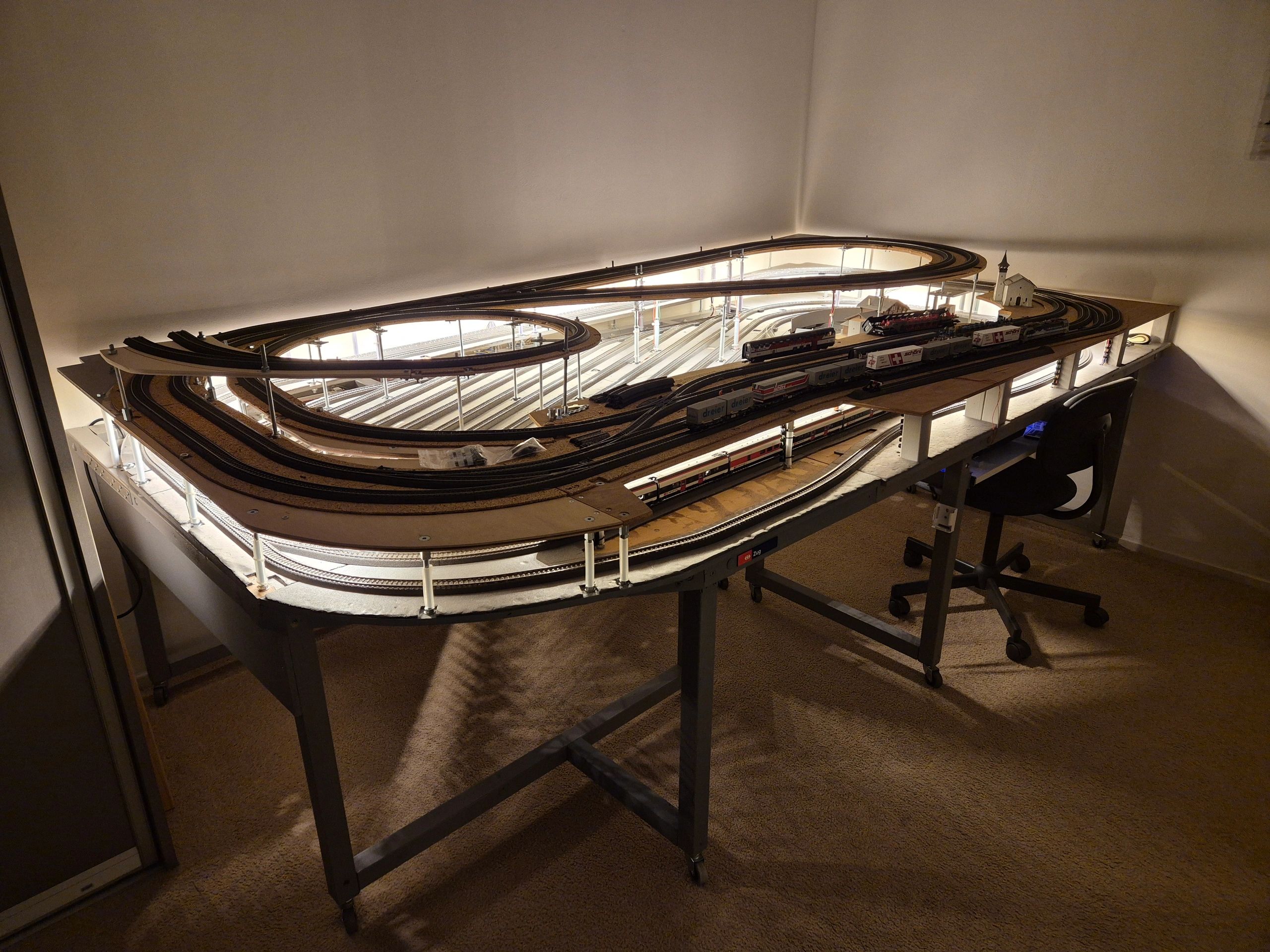 Losse draadloze dimmer voor 4-zone RF systeem