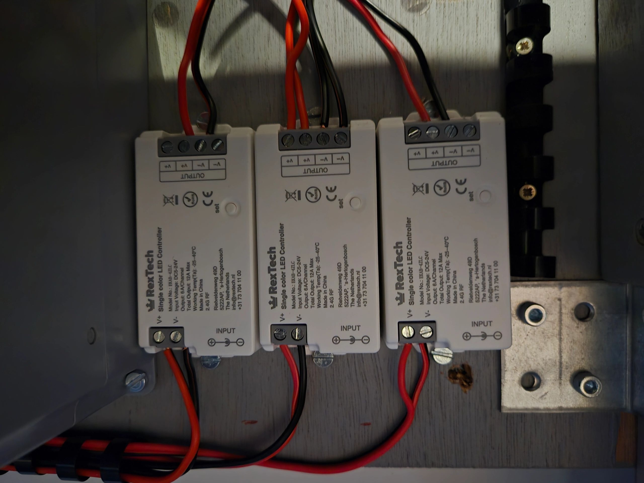 Luxe draadloze dimmer 4-zone RF