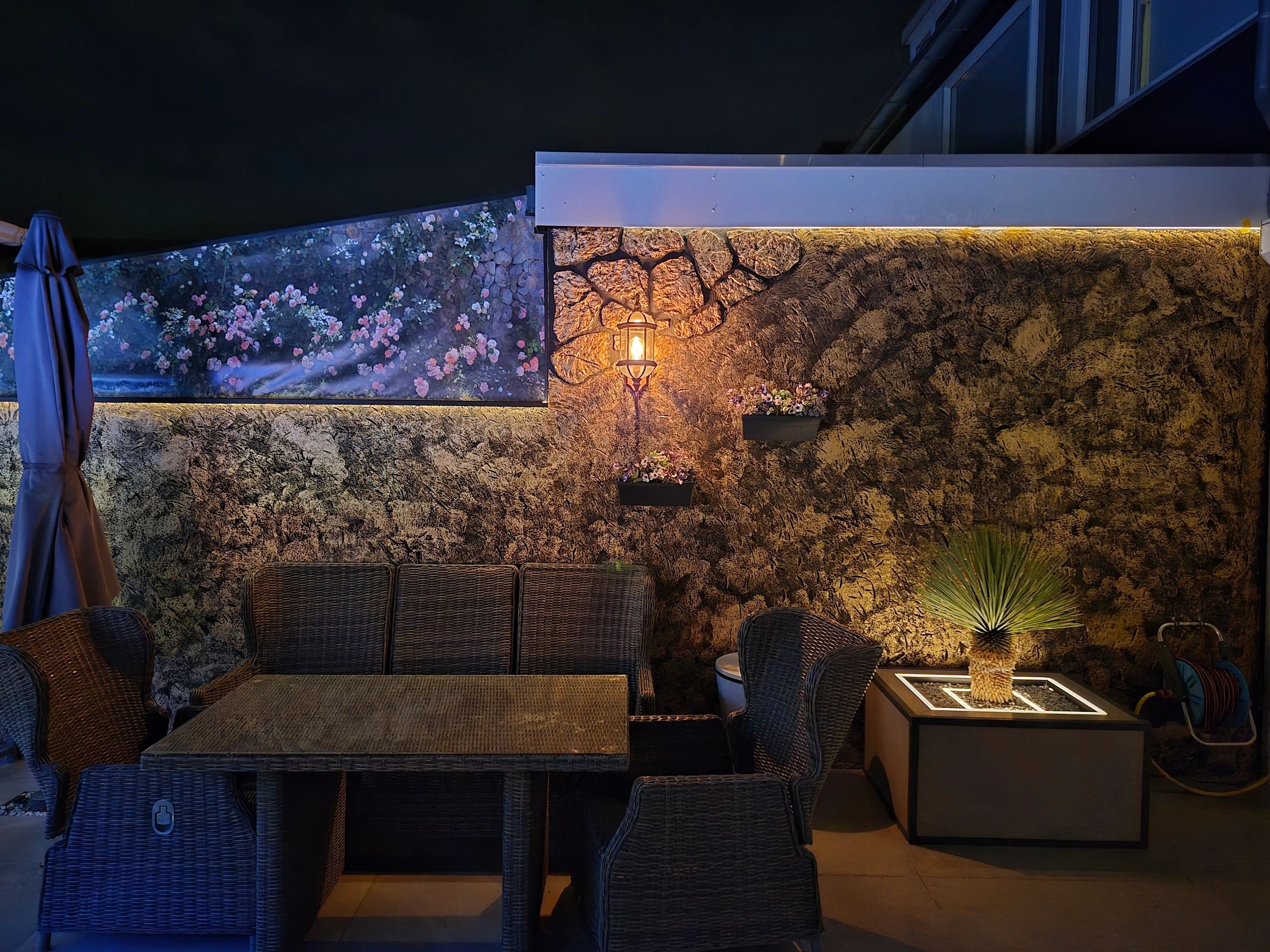 Ledstrip profiel opbouw Hoog model - compleet inclusief afdekkap 1 meter 15 mm