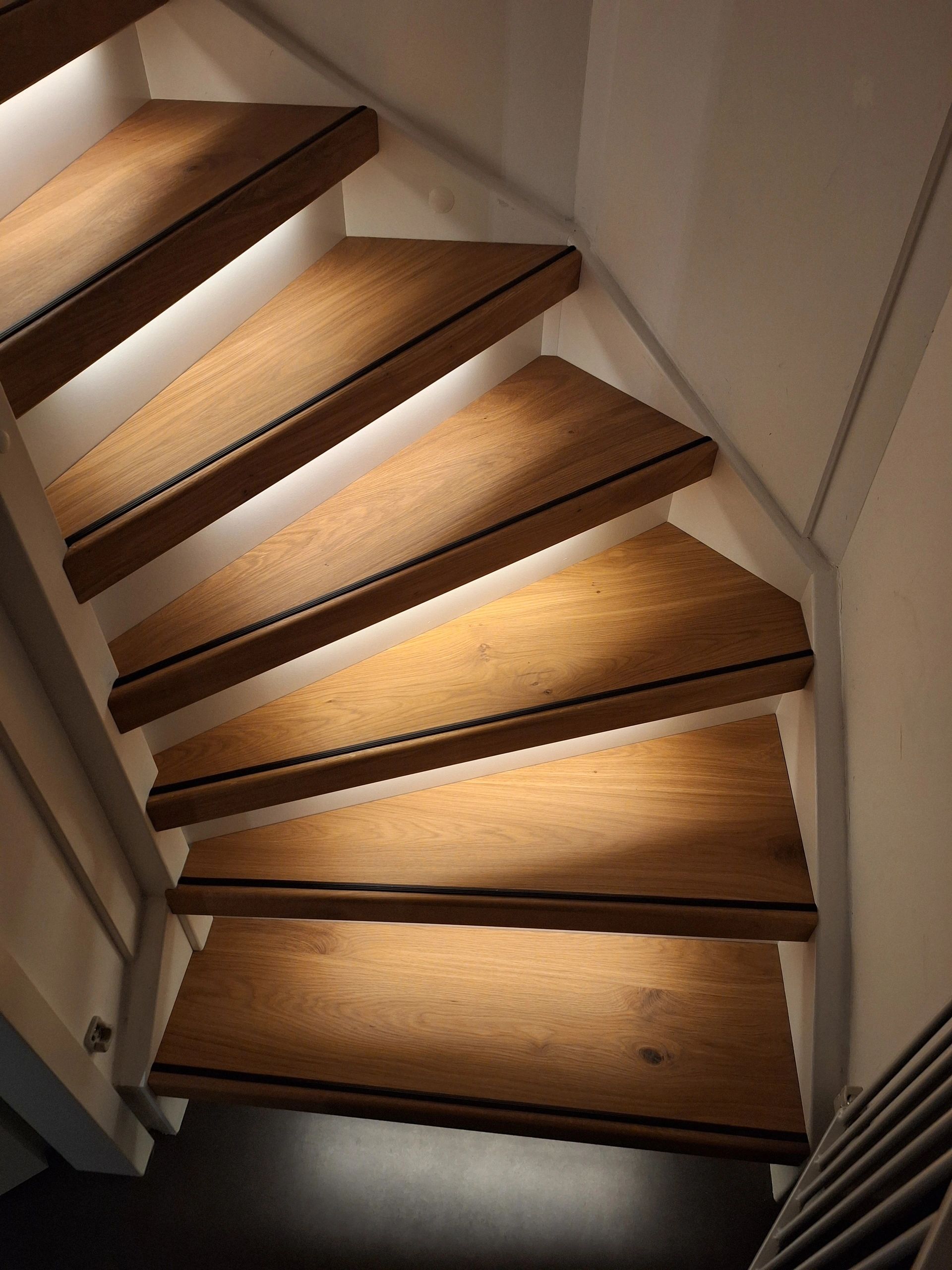 Trapverlichting Led strip Warm Wit complete set 50 CM