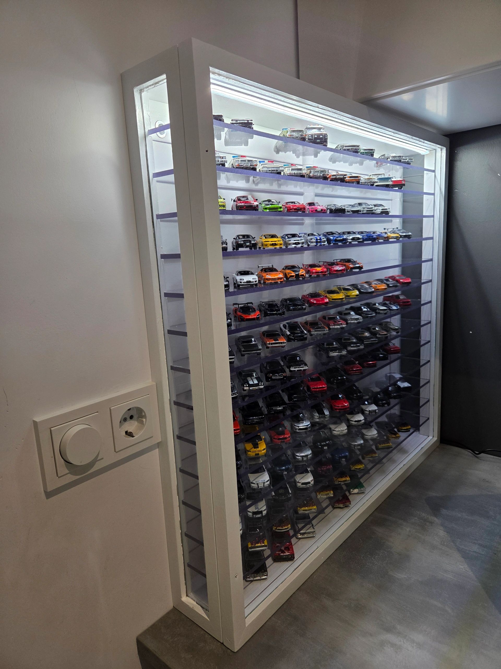 1 meter Dual White led strip complete set - Prime 608 leds