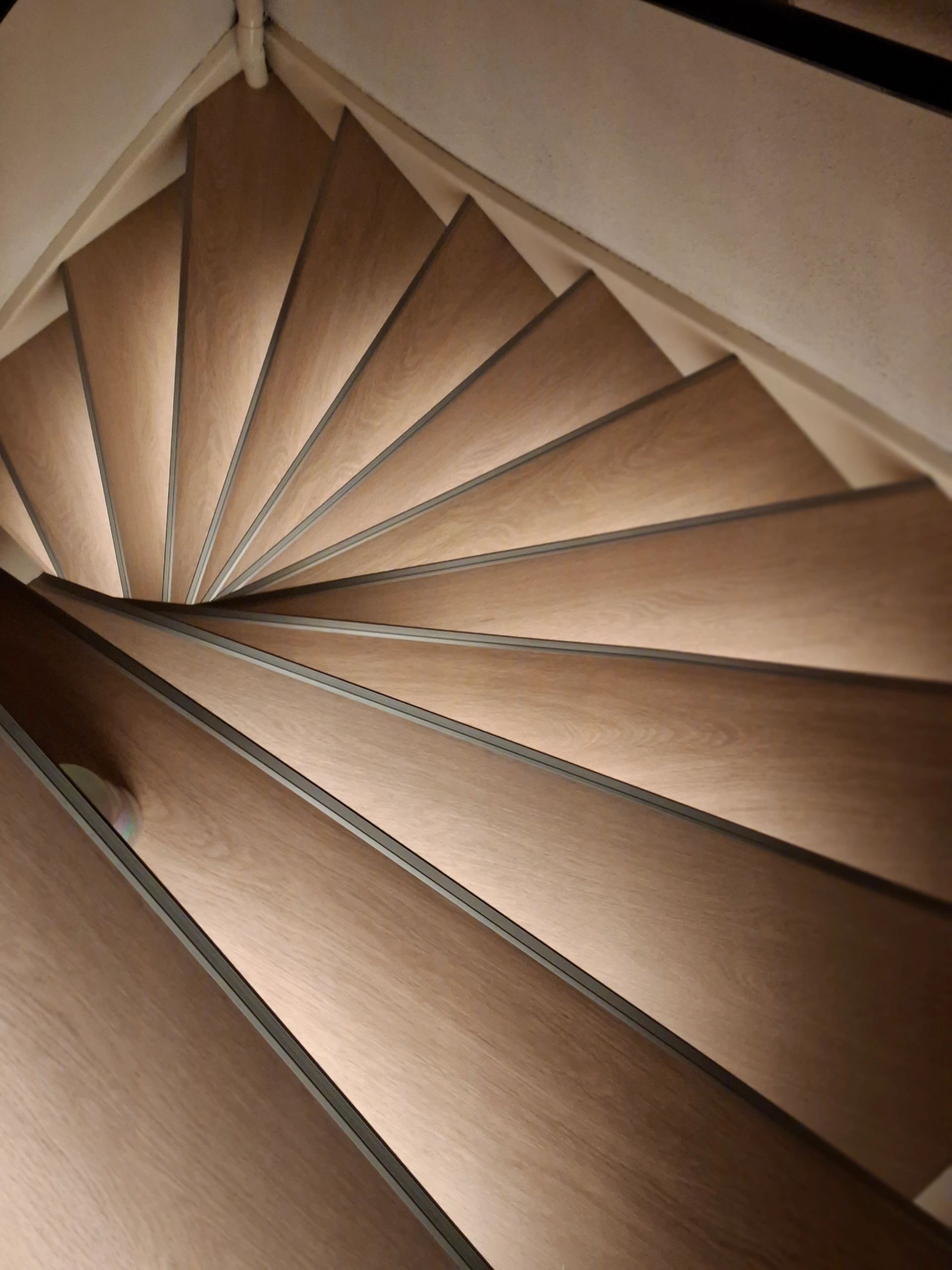 Dynamische trapverlichting set Premium 50 cm met profiel