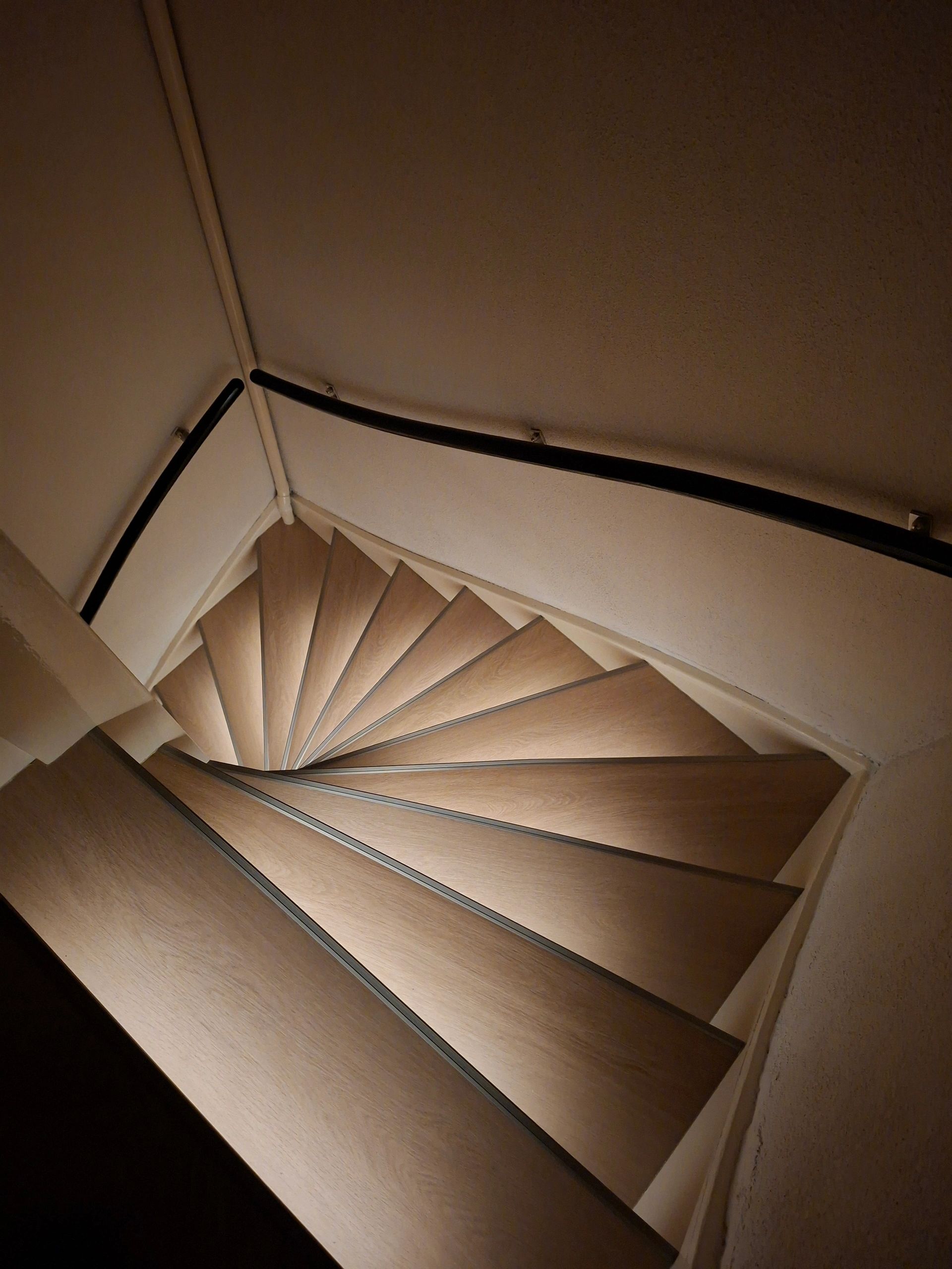 Dynamische trapverlichting set Premium 50 cm met profiel