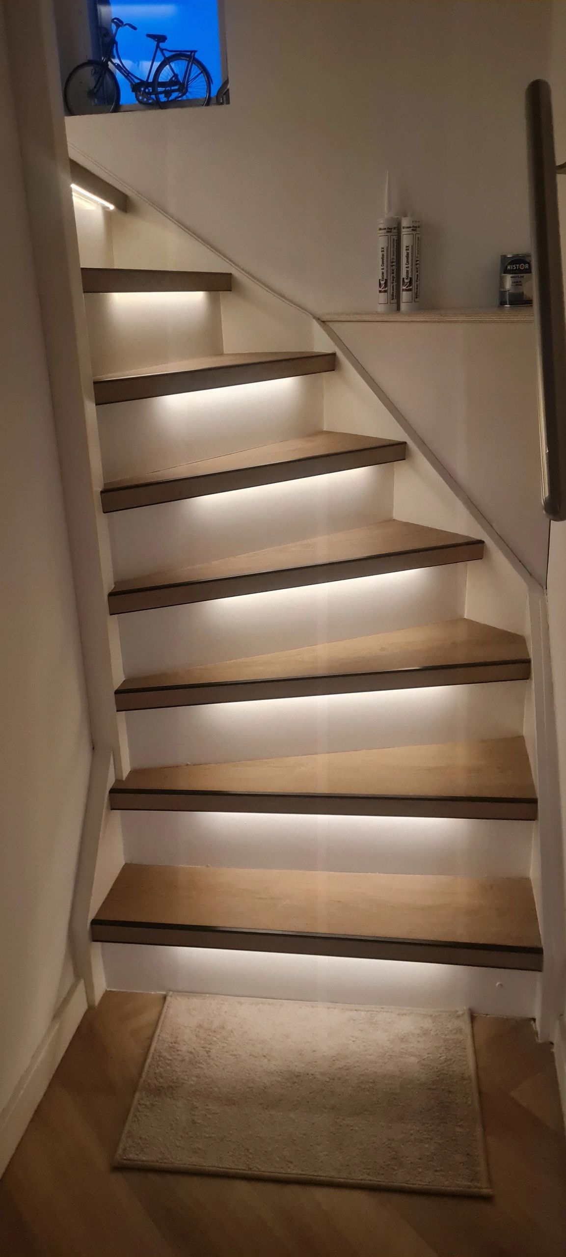 Dynamische trapverlichting set Premium 50 cm