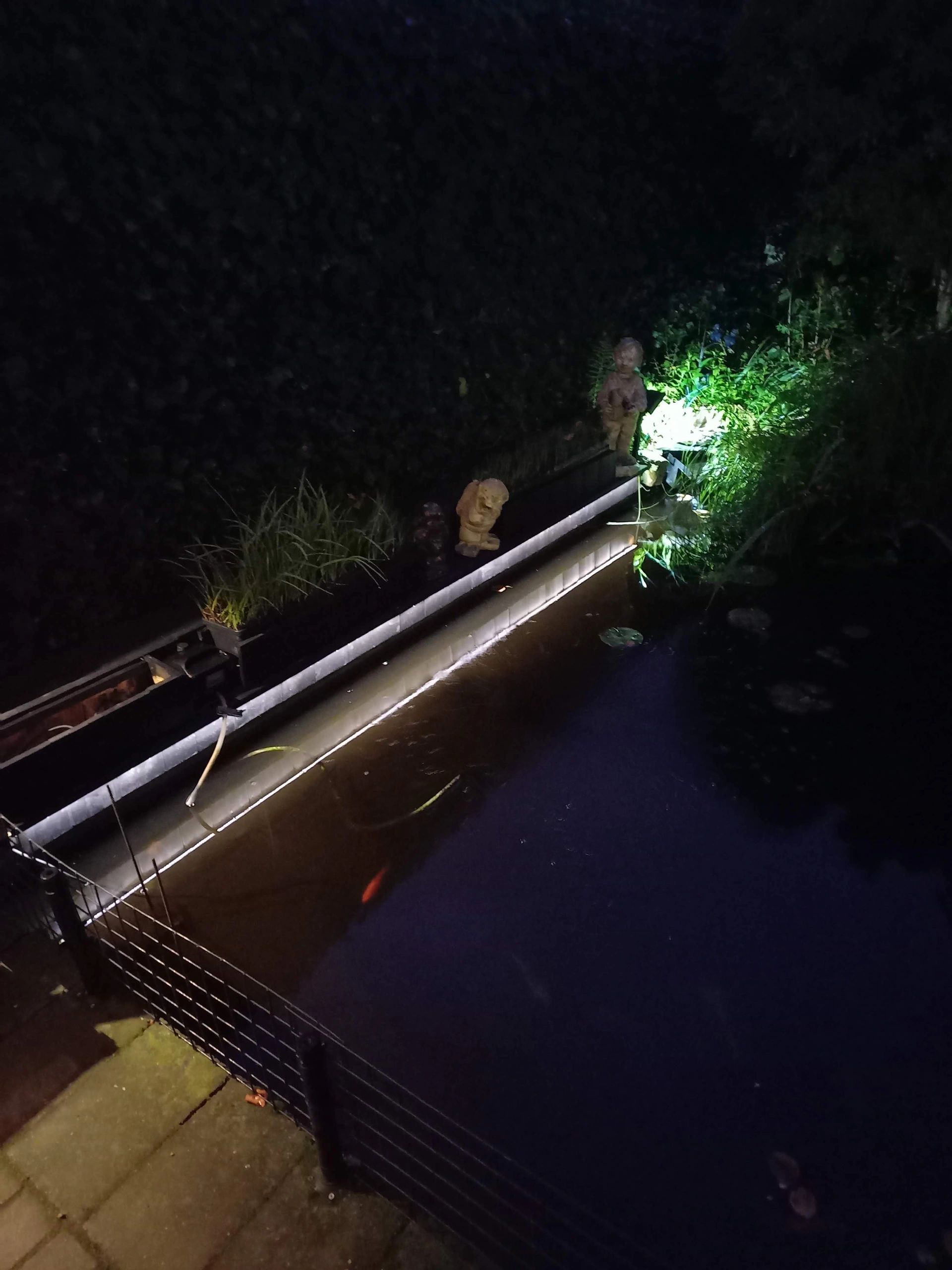 16 meter Helder Wit led strip voor buiten complete set