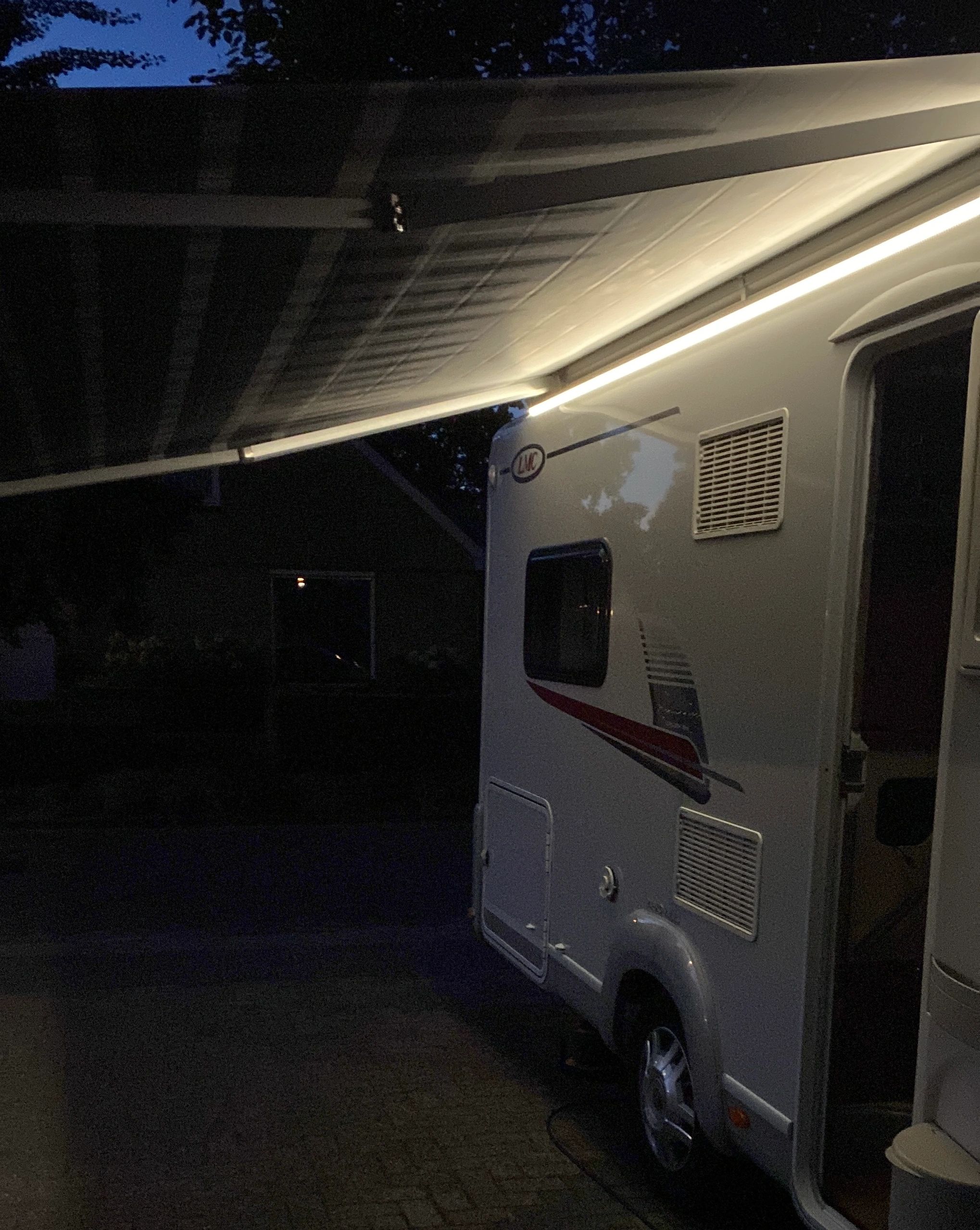 2 meter led strip HELDER WIT - 240 leds