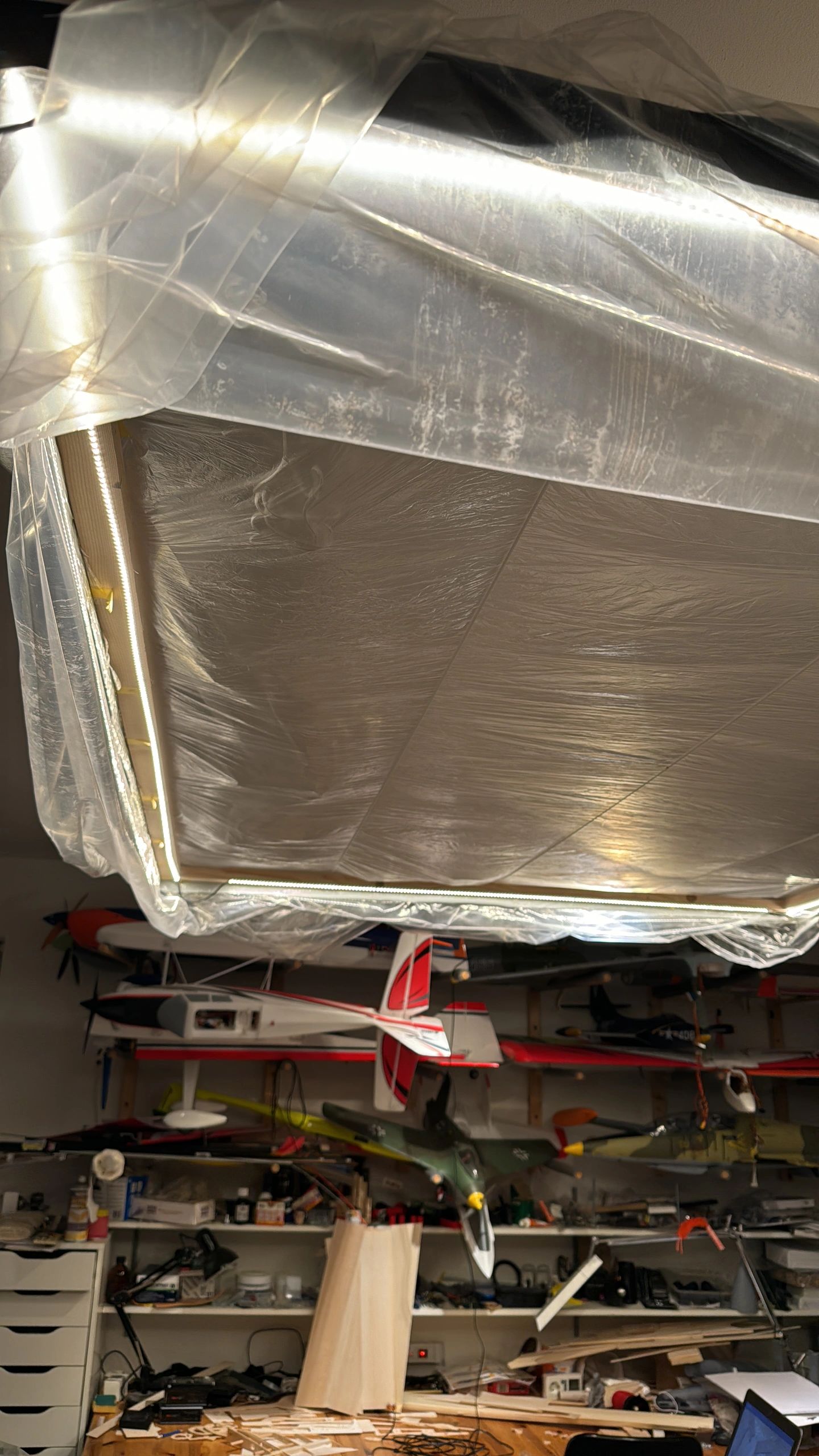 4 METER - 480 LEDS complete led strip set Warm Wit