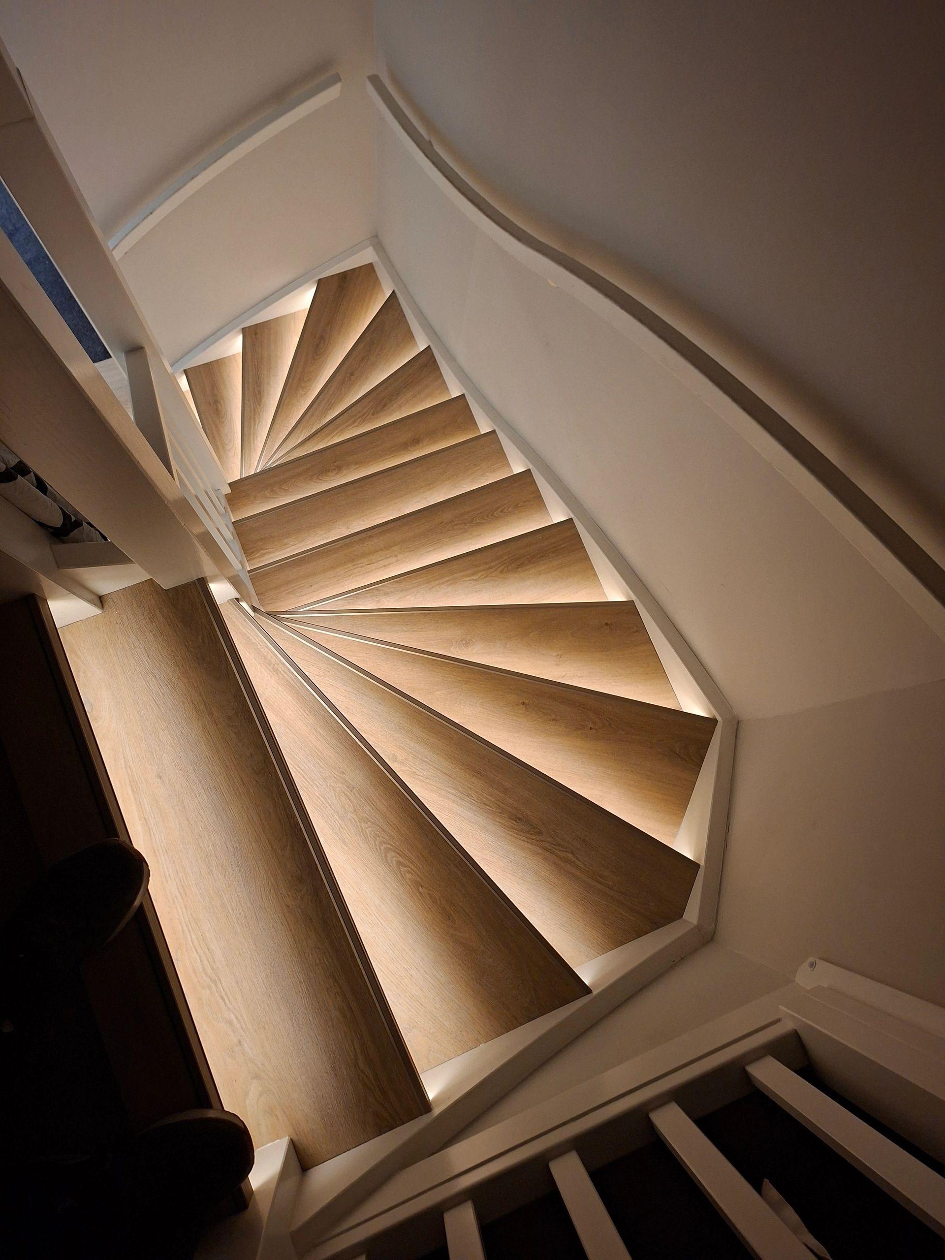 Trapverlichting Led strip Warm Wit – Complete set 130 CM